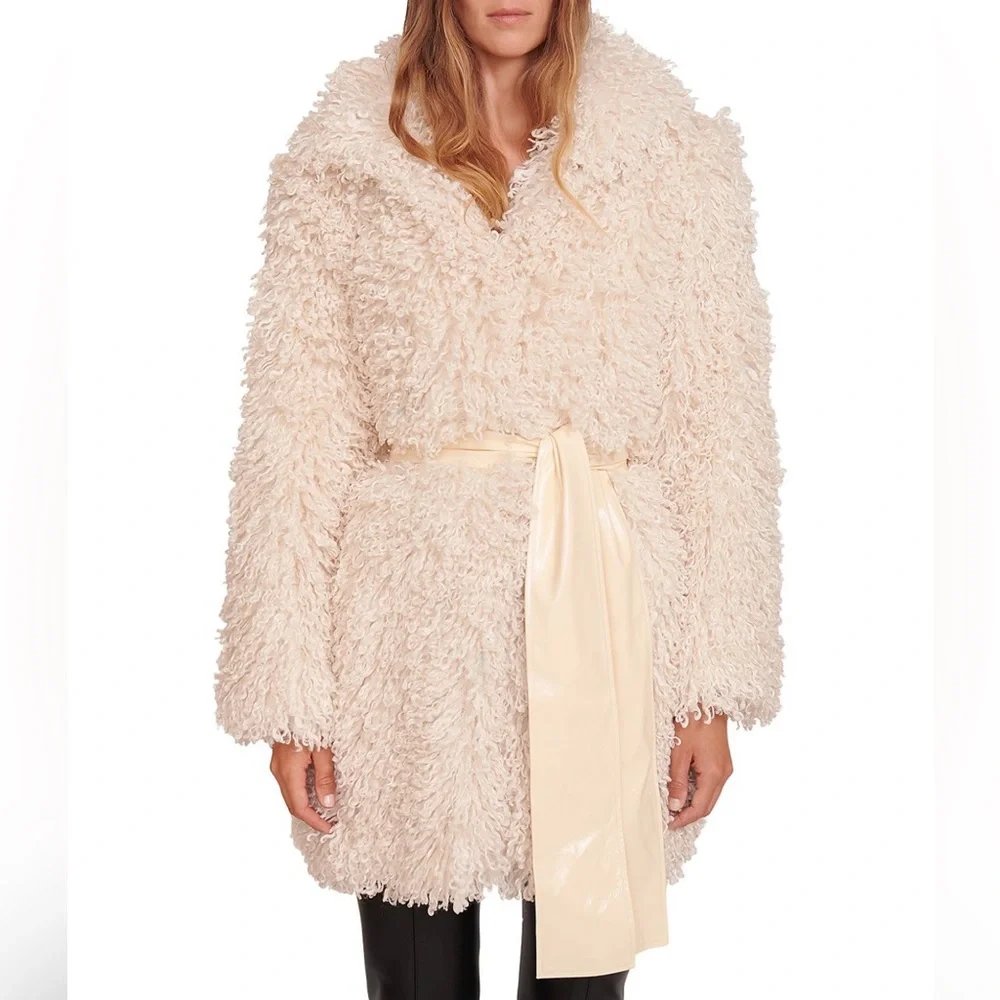 Staud Lydie Belted Coat - Picture 1 of 4